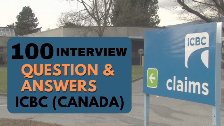 100+ ICBC Canada Interview Questions: Top Queries for Success