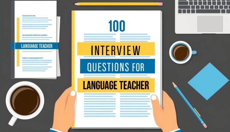 100+ Interview Questions for Language Teacher: Essential Guide for Hiring Success